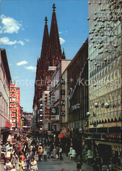 Koeln Rhein Hohenstrasse