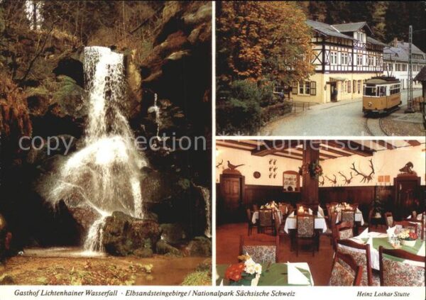 Lichtenhain Sebnitz Gasthof Lichtenhainer Wasserfall