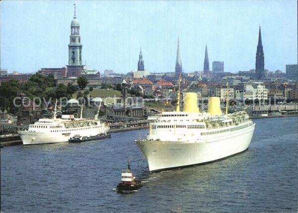 Hamburg Hafen Dampfer