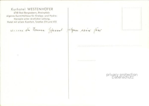 Bad Bergzabern Kurhotel Westenhöfer – Bild 2