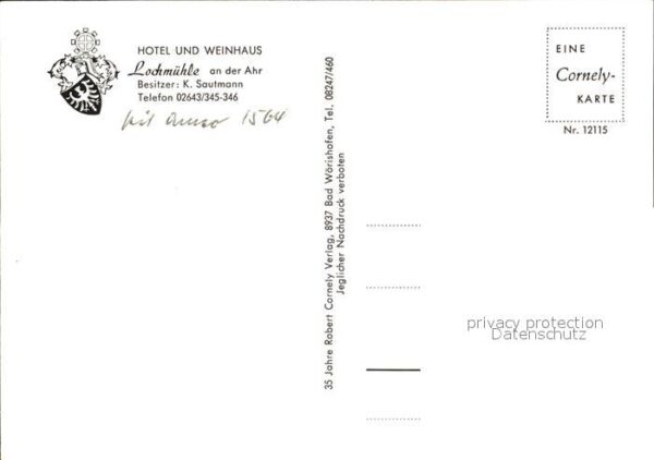 Mayschoss Hotel Weinhaus Lochmühle Ahr – Bild 2