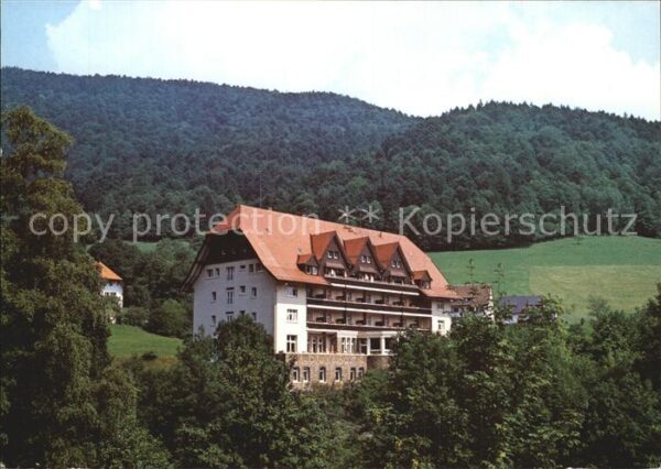 Glottertal Sanatorium Kurhaus Glotterbad