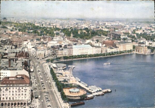 Hamburg Jungfernstieg Binnenalster