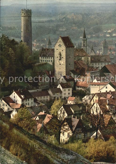 Ravensburg Wuerttemberg Schloss Luftbild