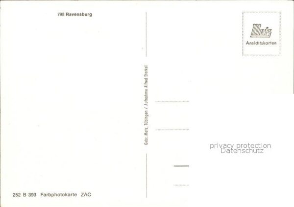 Ravensburg Wuerttemberg Schloss Luftbild – Bild 2