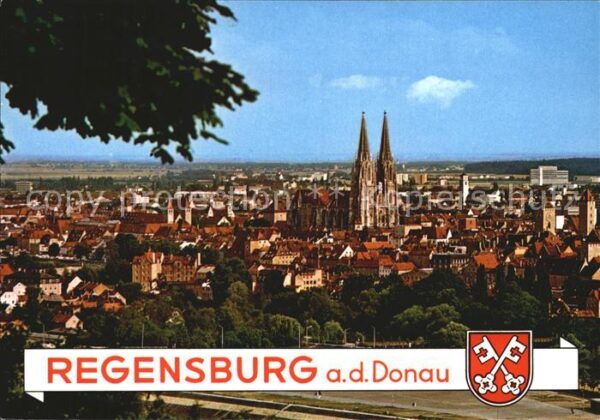 Regensburg Dom Stadtansicht