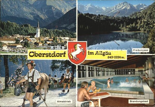 Oberstdorf Heilklimatischer Kurort Freibergsee Alm