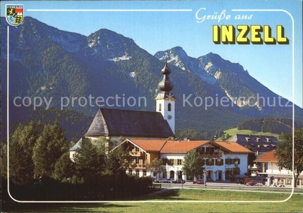 Inzell Chiemgau Kirche Bayerische Alpen