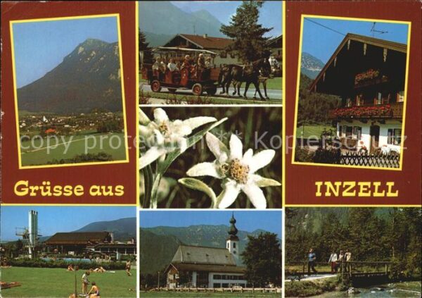Inzell Bayerische ALpen Chiemgau Edelweiß Kirc