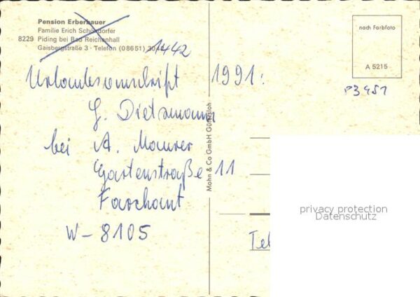 Piding Pension Erberbauer – Bild 2