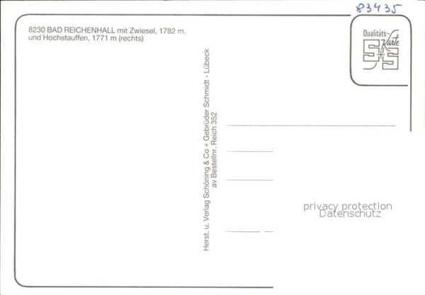 Reichenhall Bad Zwiesel Hochstauffen – Bild 2