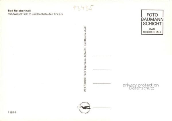 Reichenhall Bad Zwiesel Hochstaufen – Bild 2