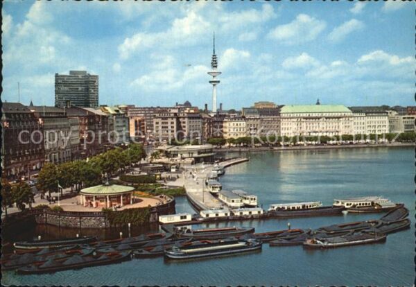 Hamburg Jungfernstieg Binnenalster