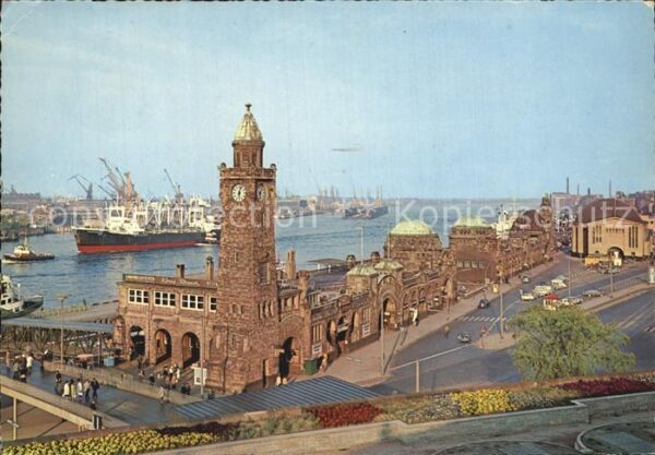 Hamburg Sankt Pauli Landungsbrücken