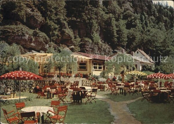 Pottenstein Oberfranken Fränkische Schweiz Waldcafe