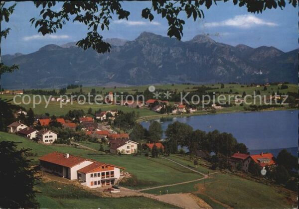 Hopfen See Kenzen Hochgebirge Tegelberg Straußerg