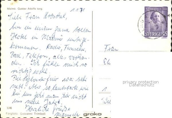 Malmoe Gustav Adolf Platz – Bild 2