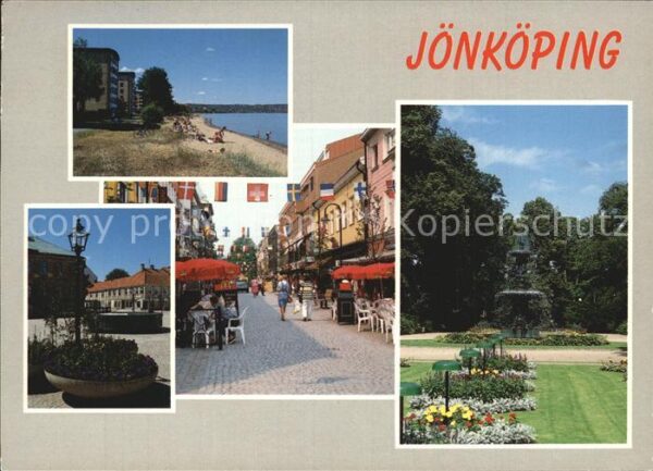 Joenkoeping Marktplatz Park Strand