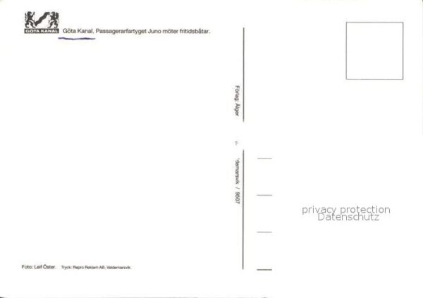 Schweden Göta Kanal Passagierschiff – Bild 2