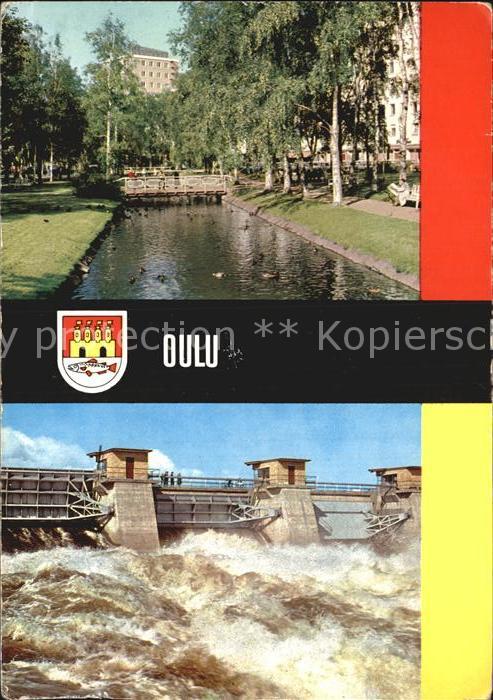 Oulu Brücke Ortsansicht
