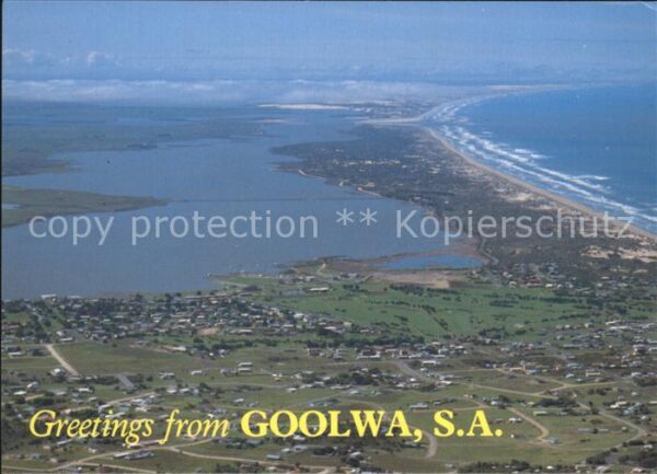 Australien Goolwa Panorama Luftbild
