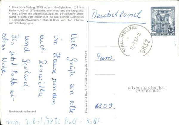 Stall Mölltal Großglockner Pfarrkirche Raggak – Bild 2