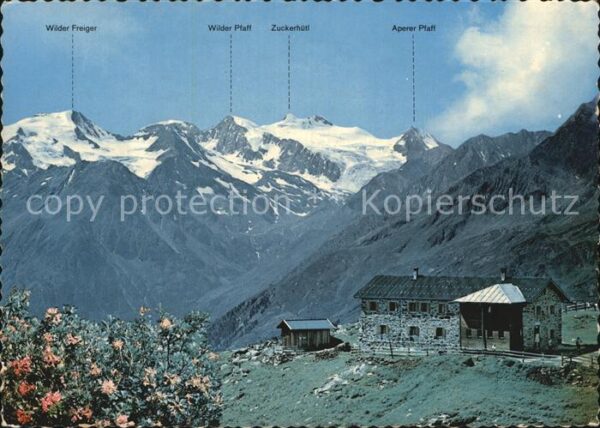 Stubaier Alpen Starkenburger Hütte