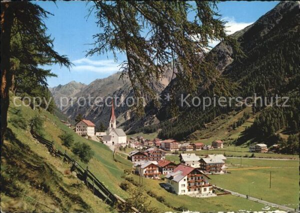 Oetztal Tirol Sommerkurort Sölden
