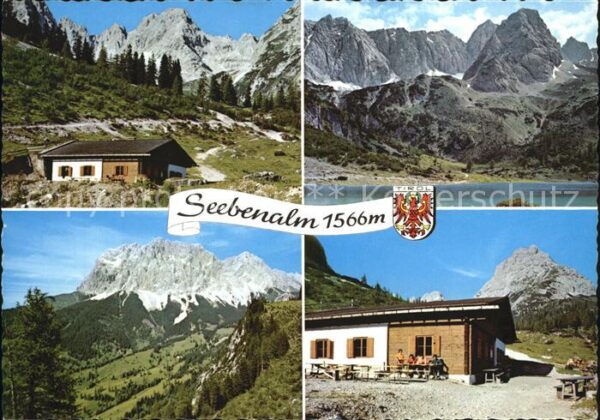 Ehrwald Tirol Seebenalm Grünstein See Drachenkopf Zug