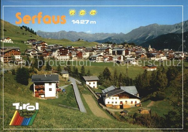 Serfaus Tirol Oberinntal Panorama