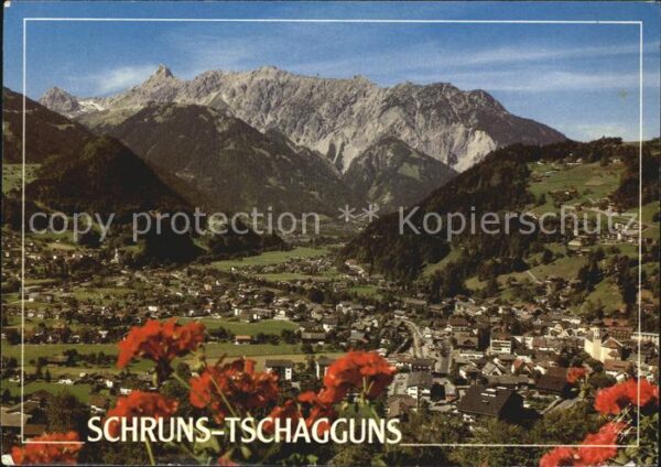 Schruns Vorarlberg Tschagguns Vandanser Steinwand Zimba