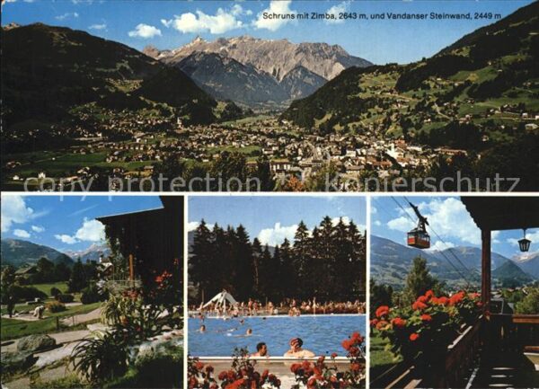 Schruns Vorarlberg Montafon Zimba Vandanser Steinwand Schw