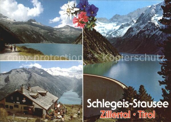 Zillertal Tirol Zemmkraftwerke Schlegelstausee