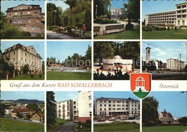Bad Schallerbach Kurort Schwefeltherme Stadtansichten