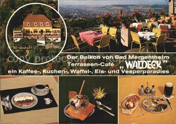Bad Mergentheim Terrassencafe Waldeck