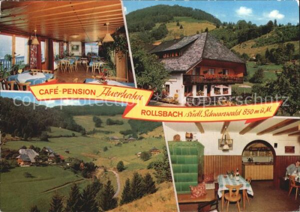 Rollsbach Cafe Pension Auerhahn
