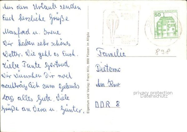 Oberstdorf Kurpark Kurhaus Stellwagen Kirchstraße – Bild 2