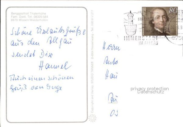 Wiederhofen Allgaeu Missen Berggasthof Thalerhöhe – Bild 2