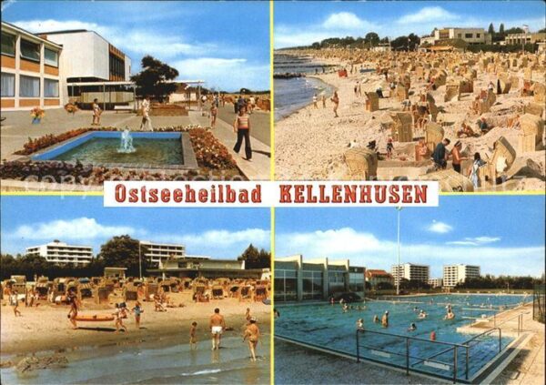 Kellenhusen Ostseebad Strand Promenade Schwimmbad
