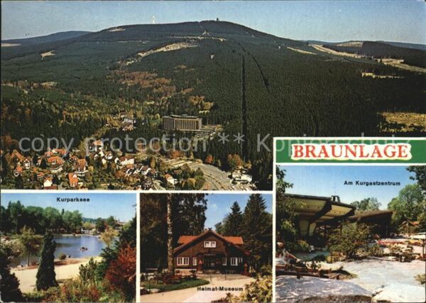 Braunlage Kurparksee Kurgastzentrum Heimatmuseum