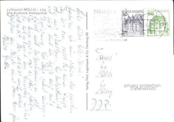 Moelln Lauenburg BfA Kurklinik Hellbachtal – Bild 2