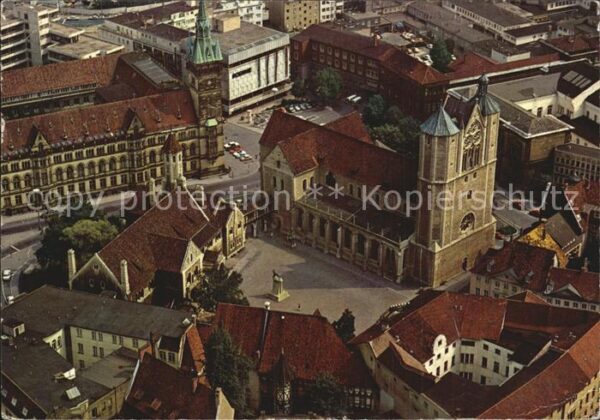 Braunschweig Burgplatz Rathaus Luftbild