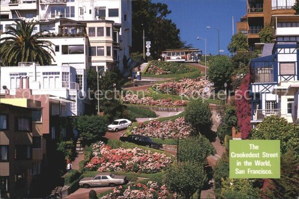 San Francisco California Lombard Street