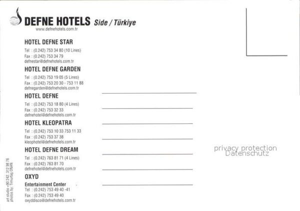 Side Antalya Hotel Defne Garden – Bild 2