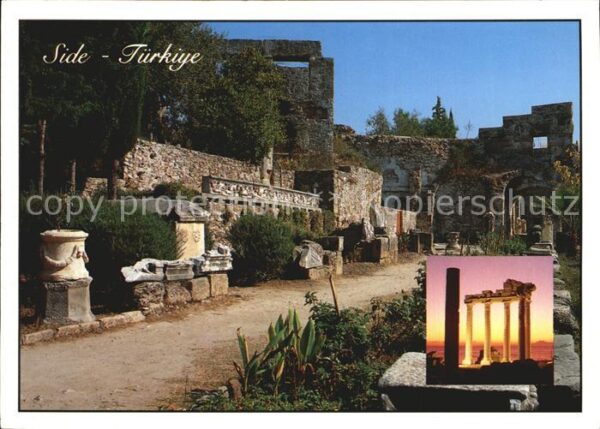 Side Antalya Apollontempel Vespasiantor