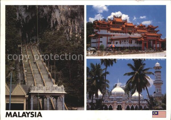 Kuala Lumpur Thean Hou Tempel Masjid Jame Batu Caves