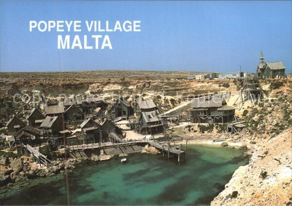 Malta Popeye Village Anchor Bay