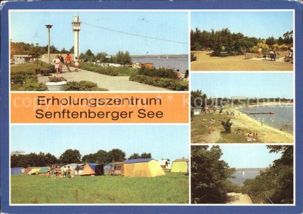 Senftenberg Niederlausitz Erholungszentrum Campingplatz Strandpro