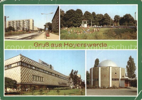 Hoyerswerda Wilhelm-Pieck-Strasse Freibad Planetari