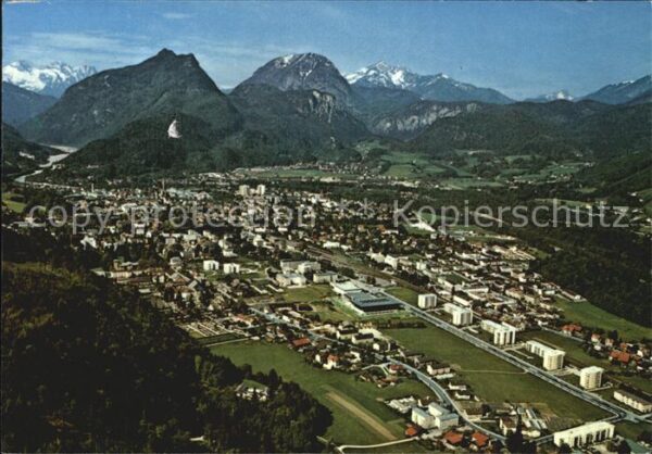 Bad Reichenhall Fliegeraufnahme